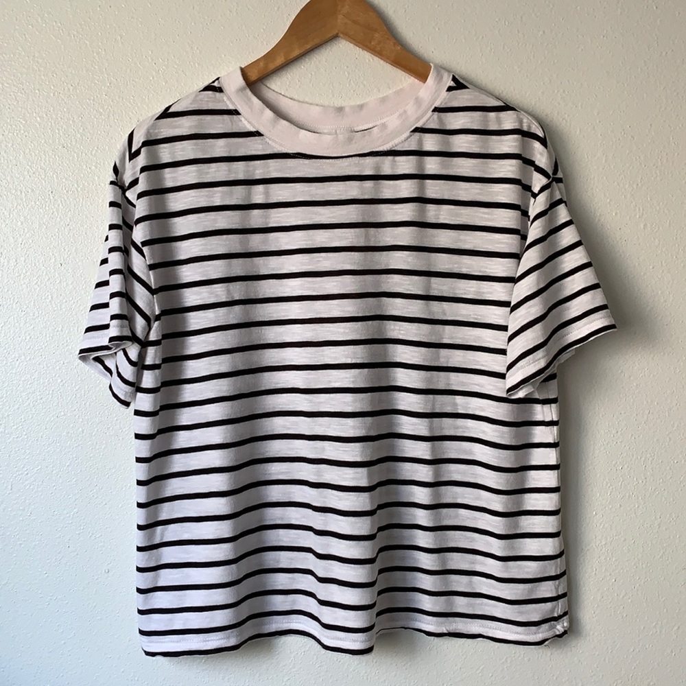 Black & White Striped T-shirt